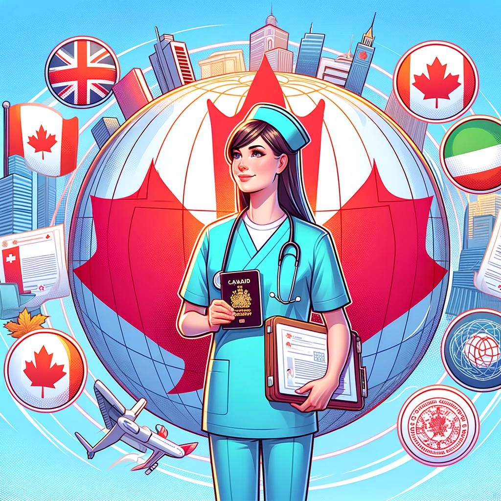 Top Destinations for Canadian Nurses to Work and Official Documents ...