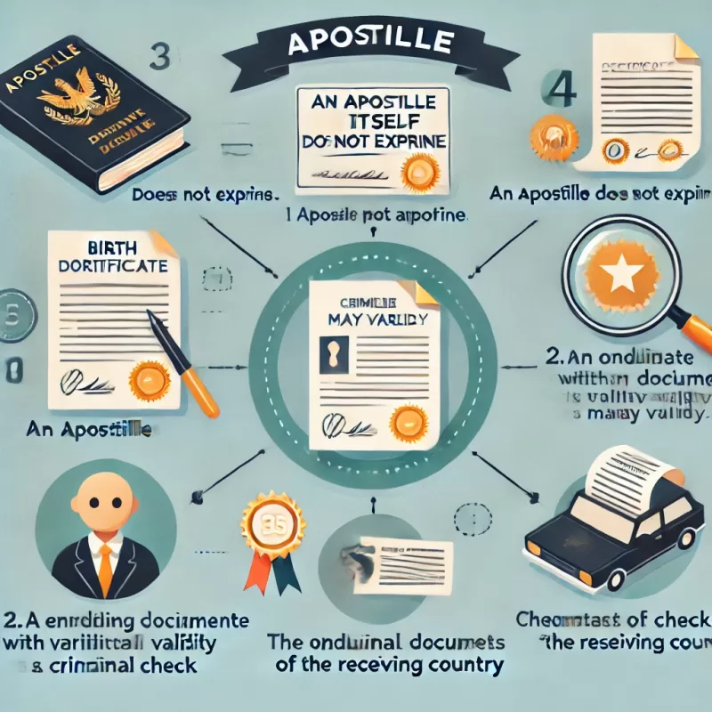How long is an Apostille valid for?
