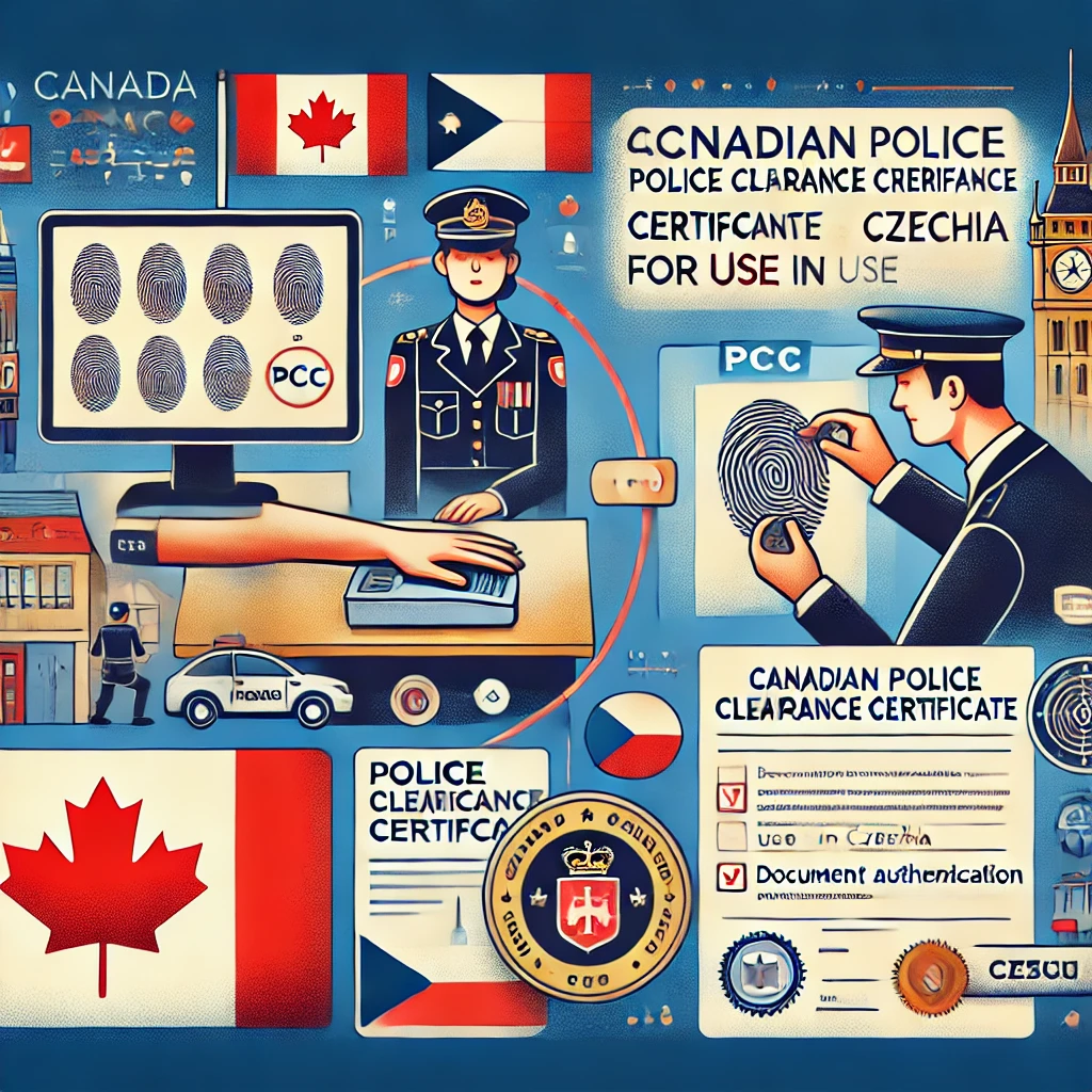 Quick Canadian Police Clearance Certificate for Czechia