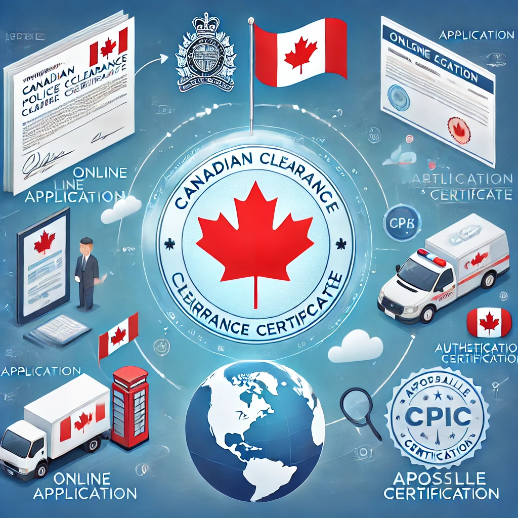 Quick Canadian Police Clearance for United Kingdom